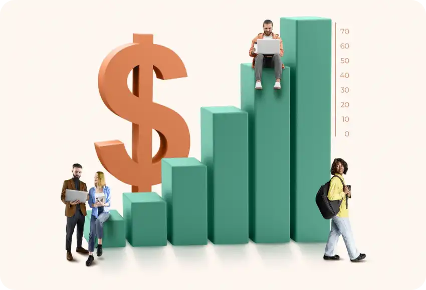 Rapid sales growth chart illustrating strong demand for Spectrum solar eclipse glasses and high affiliate earning potential.